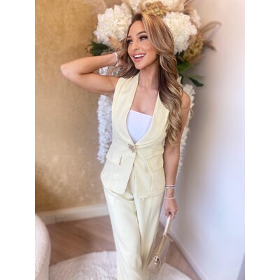 JAIMY Bliss 2 piece set butter yellow