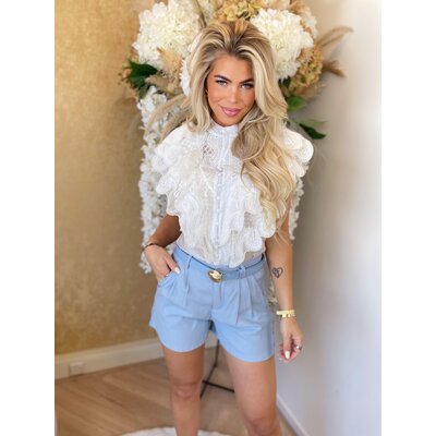 JAIMY Elesta belted short blue