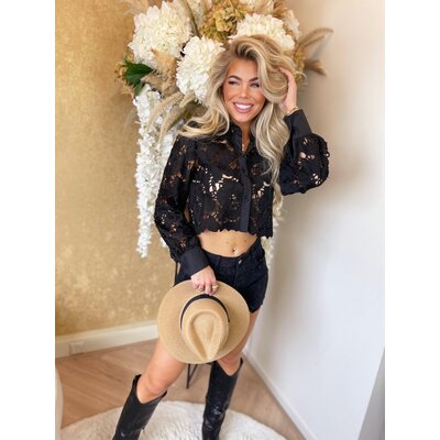 JAIMY Dottie blouse black