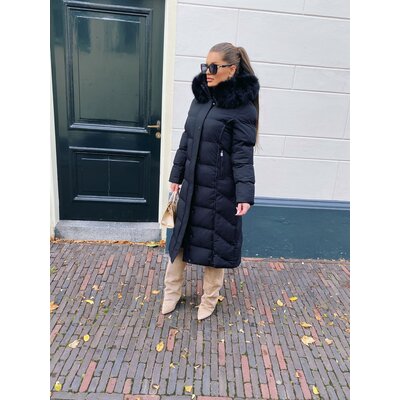 JAIMY Loesje puffer jacket black