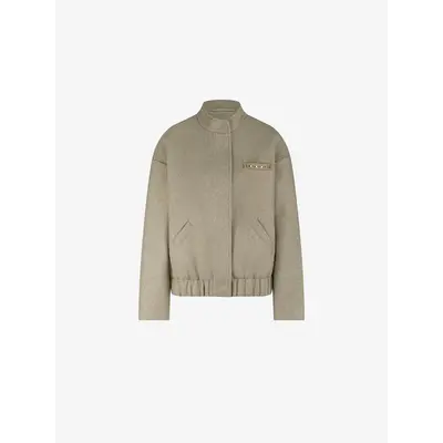 NIKKIE Lucknow bomber jacket hazelnut