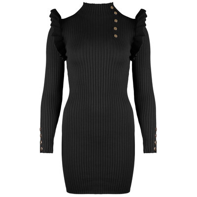 JAIMY Kenzie knitwear dress black