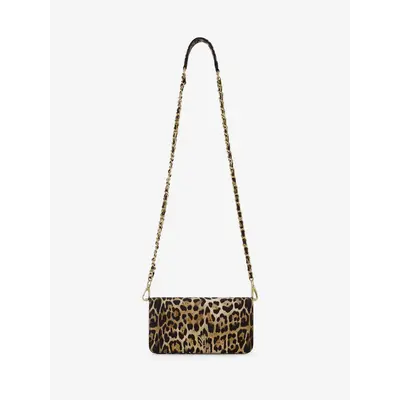 NIKKIE Abby leopard bag toffee