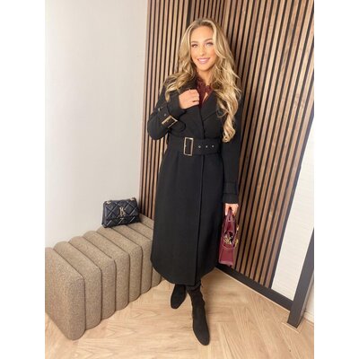 JAIMY Amanda mantel coat black