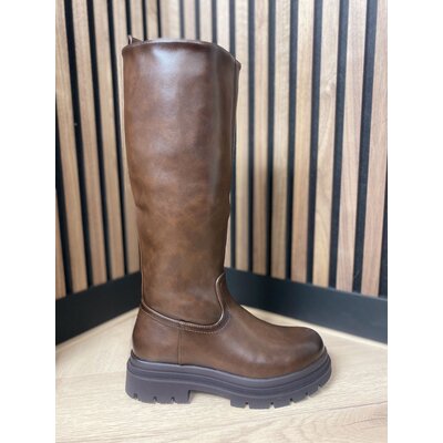 JAIMY Guusje platform boots chocolate