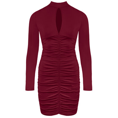 JAIMY Priscilla travel dress bordeaux