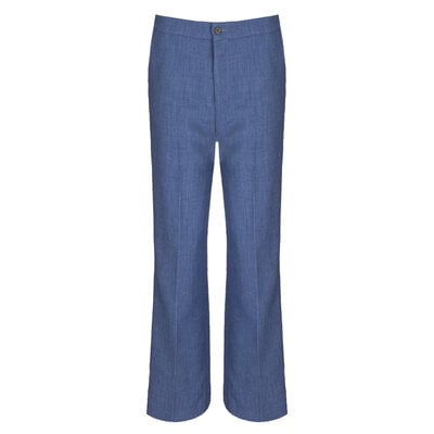 JAIMY Lourdes linnen look pantalon dark blue
