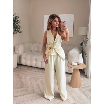 JAIMY Alice pantalon butter yellow