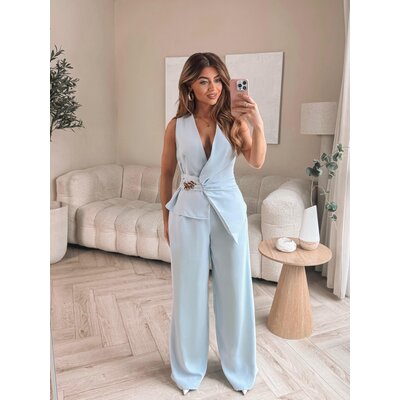 JAIMY Alice top light blue