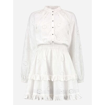 NIKKIE Faith dress star white