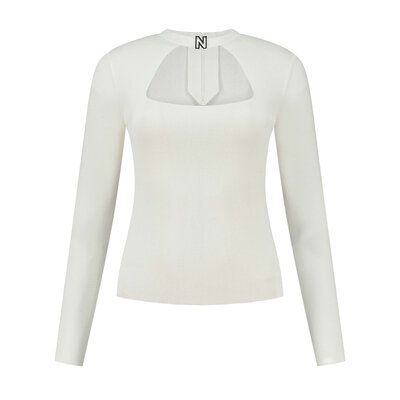 NIKKIE Guusje top star white