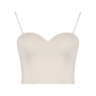 JAIMY Naya travel crop top beige