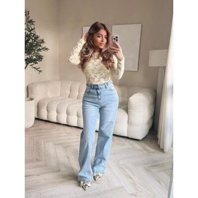 JAIMY Kiki lace body butter yellow