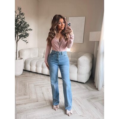 JAIMY Maeva travel lace body soft blush