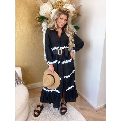 JAIMY Aaliyah maxi dress black