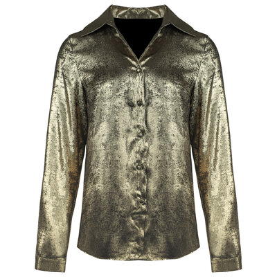 JAIMY Taylor blouse gold