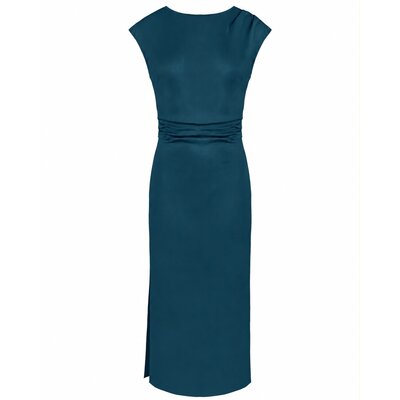 JAIMY Beyonce dress petrol green
