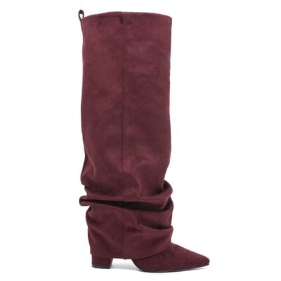 JAIMY Zuri suedine boots bordeaux