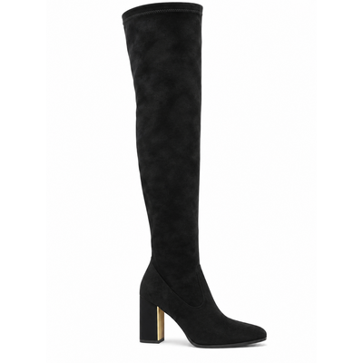 JAIMY Exclusive overknee boots black