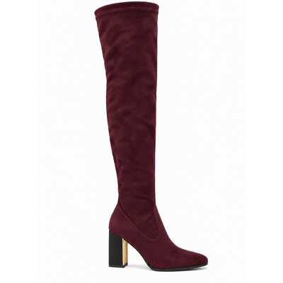 JAIMY Exclusive overknee boots bordeaux