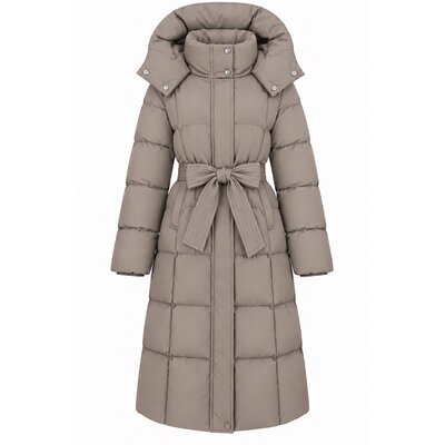 JAIMY Kelsey puffer jacket taupe