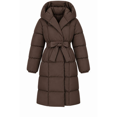 JAIMY Siem puffer jacket chocolate