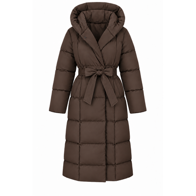 JAIMY Siem puffer jacket chocolate