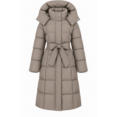 JAIMY Kelsey puffer jacket taupe