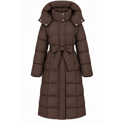 JAIMY Kelsey puffer jacket chocolate