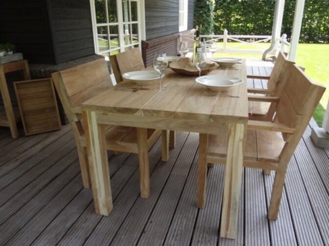 Teak tuinstoel Napoli