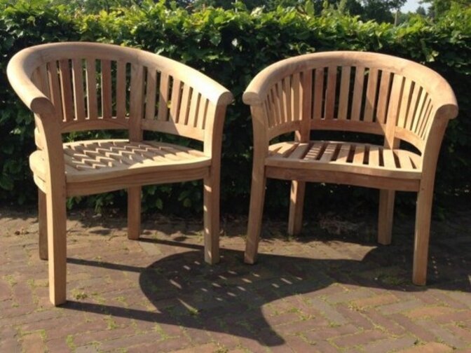 Tuinstoel teak Washington