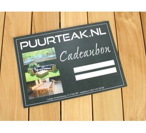 Cadeaubon Puurteak.nl