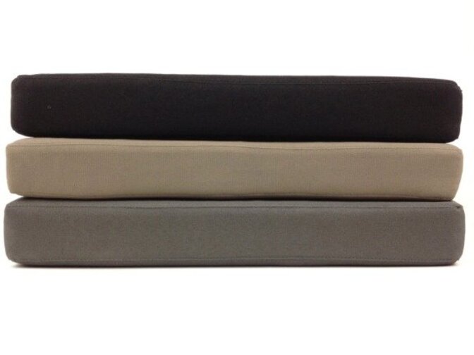 Kussen voor stapelstoel Torino - Zwart