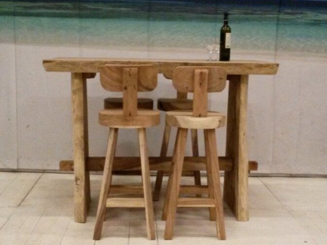 Boomstambartafel 150cm