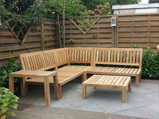 Teak Loungestoel New Ibiza 130cm