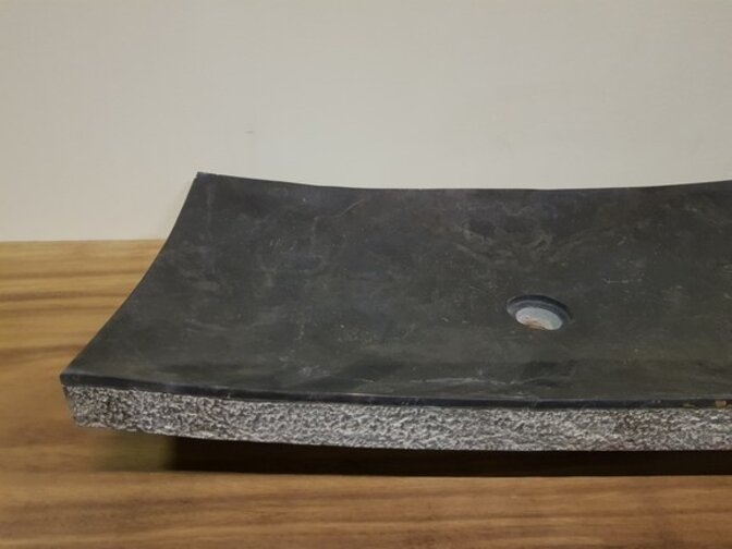 Wasbak Marmer rechthoek 80x40x12.5cm