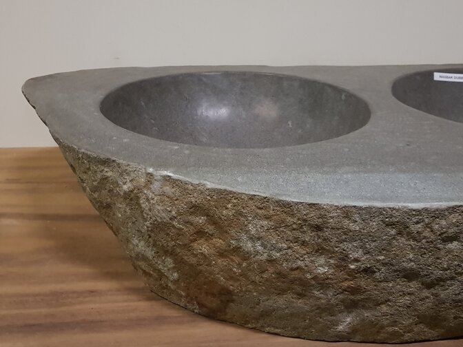 Wasbak natuursteen  FL19167 - 94x55x16cm