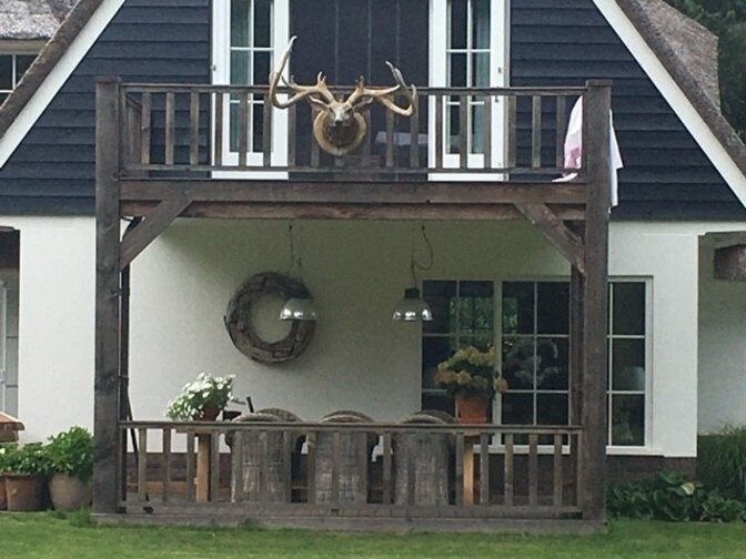 Hertenkop met gewei XL