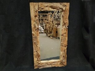 Spiegel, rustiek rechthoek 80x180cm