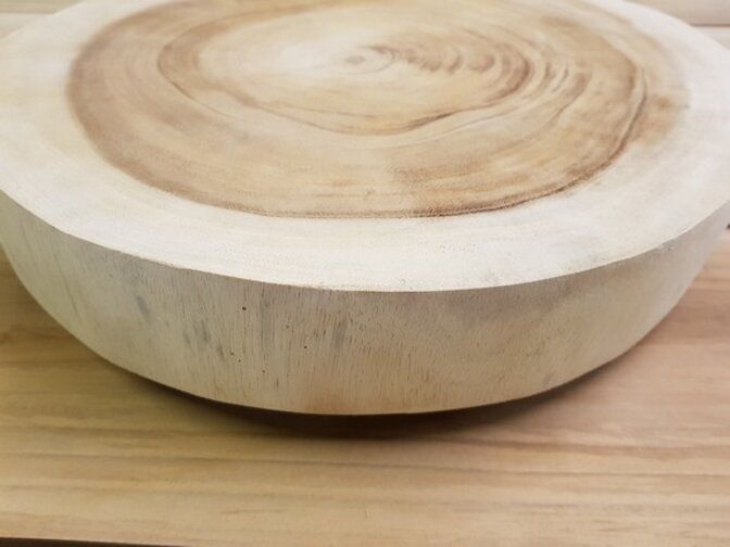 Draaischijf Lazy Suzanne 40cm - massief Suar