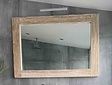 Spiegel 98x85x9cm White Wash - Teak