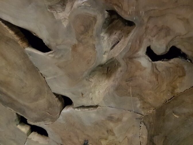 Houten kubus - salontafel 50x100x45cm  - RI2102-3