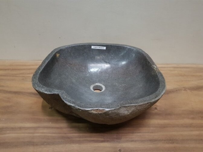 Waskom natuursteen FL20771 - 46x43x15cm