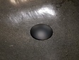 Differnz afvoerplug pop up, design, large zwart