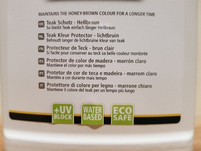 Golden Care Teak - Protector/Olie 1ltr