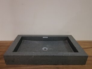 Wasbak natuursteen  FL21121 - 80x45x12cm Wasbak natuursteen  FL21121 - 80x45x12cm
