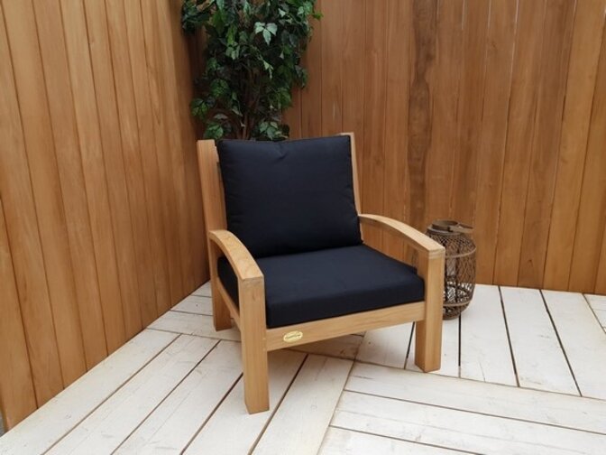 Teak loungestoel Modena