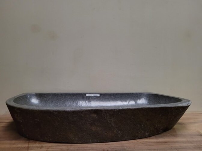 Wasbak natuursteen FL21315 - 103x41x15cm