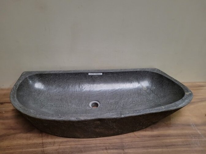 Wasbak natuursteen FL21315 - 103x41x15cm