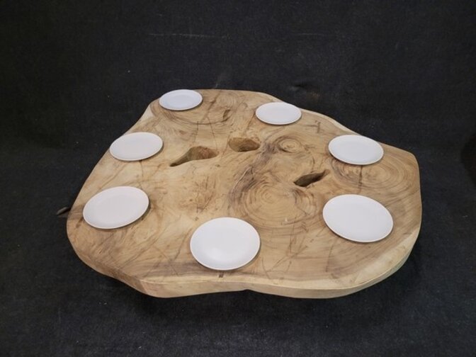 Boomstamtafel rond 160/175cm CA76-2224